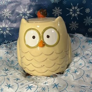 Vintage Owl Cookie Jar by Tag